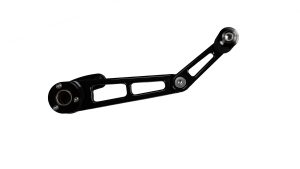 SANTORO FABWORX JUST THE TIP ADJ BRK ARM BLK W/TOE PEG BLACK