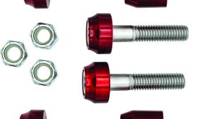 SANTORO FABWORX WAY KOOL SHOCK MOUNT RED DYNA 09-17