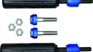 SANTORO FABWORX SHOCK MOUNT SLIDERS BLUE DYNA 09-17