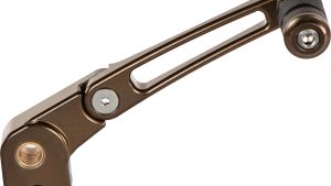SANTORO FABWORX JUST THE TIP ADJ BRK ARM SOFTAIL W/MIDS BRONZE