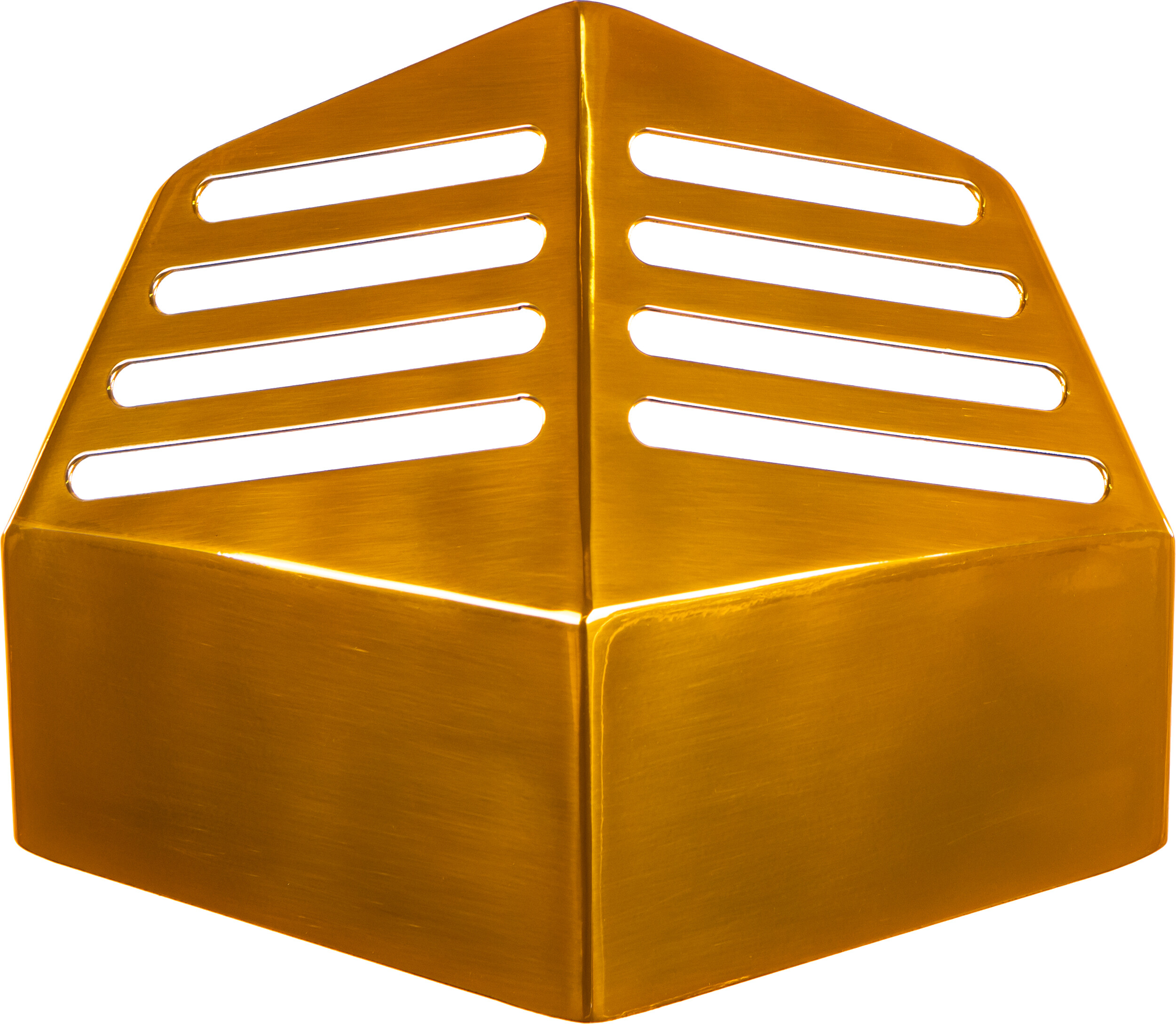 SANTORO FABWORX HOCKEY MASK GOLD DYNA