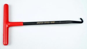 PIPE SPRING PULLER SAWICKI SPEED LOGO  RED HANDLE