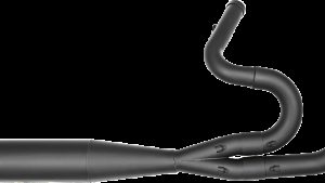 SAWICKI 2IN1 TWIN CAM FLT MID LENGTH PIPE BLACK