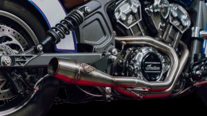 SAWICKI INDIAN SCOUT SHORTY CANNON BRUSHED SS