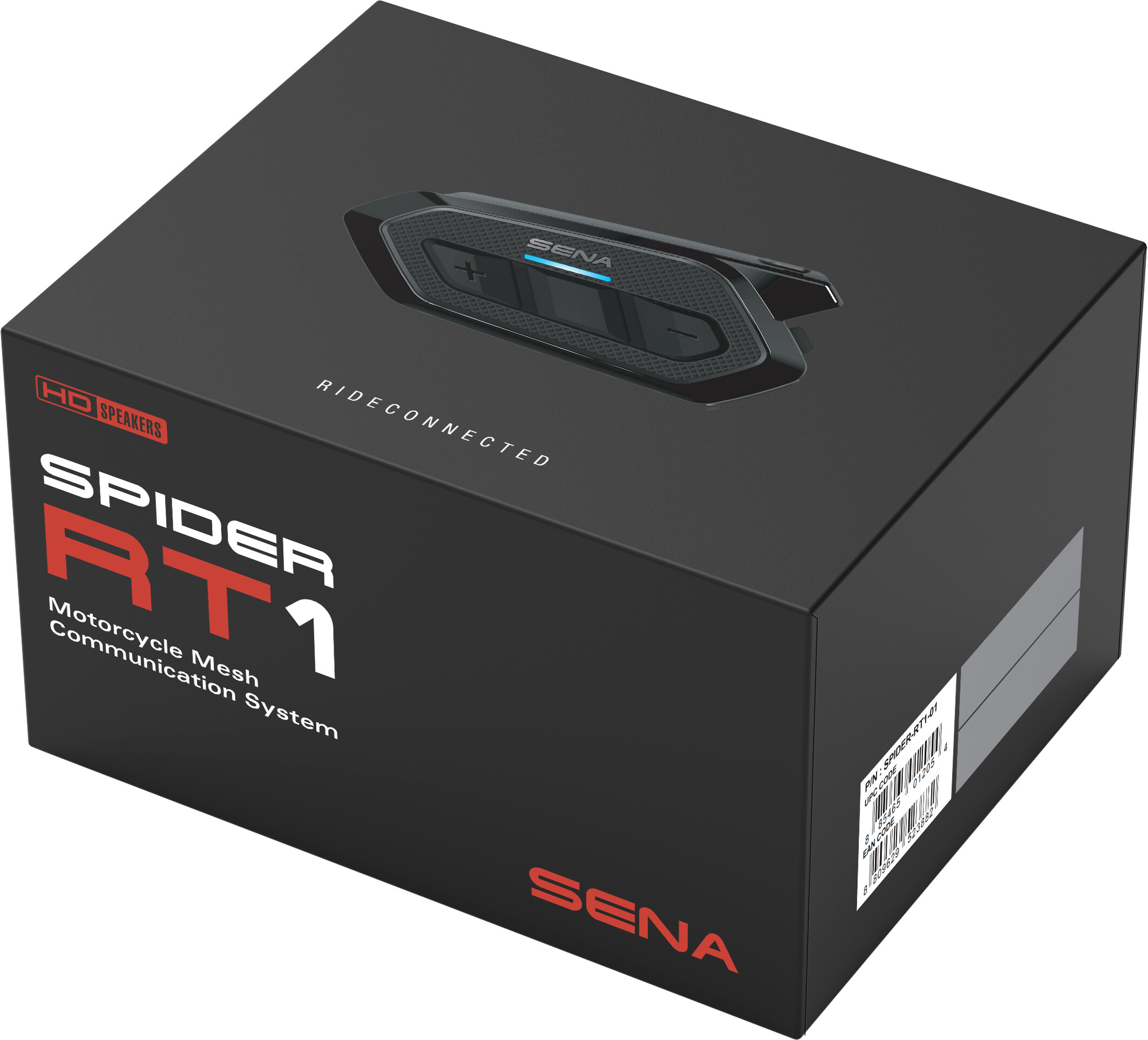SENA SPIDER RT1 MESH COMMUNICATION SYSTEM SINGLE 3 BUTTON
