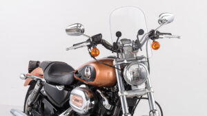 SLIPSTREAMER HD-3 TOMBSTONE W/S CLEAR W/BLACK HARDWARE 7/8" & 1"