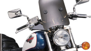 SLIPSTREAMER HD-3 TOMBSTONE W/S DARK SMOKE W/BLACK HARDWARE 7/8" & 1"