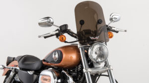 SLIPSTREAMER HD-3 TOMBSTONE W/S DARK SMOKE W/BLACK HARDWARE 1 1/4"