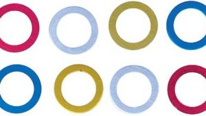SP1 INDEXING WASHER KIT 2-CYLINDER 8/PK