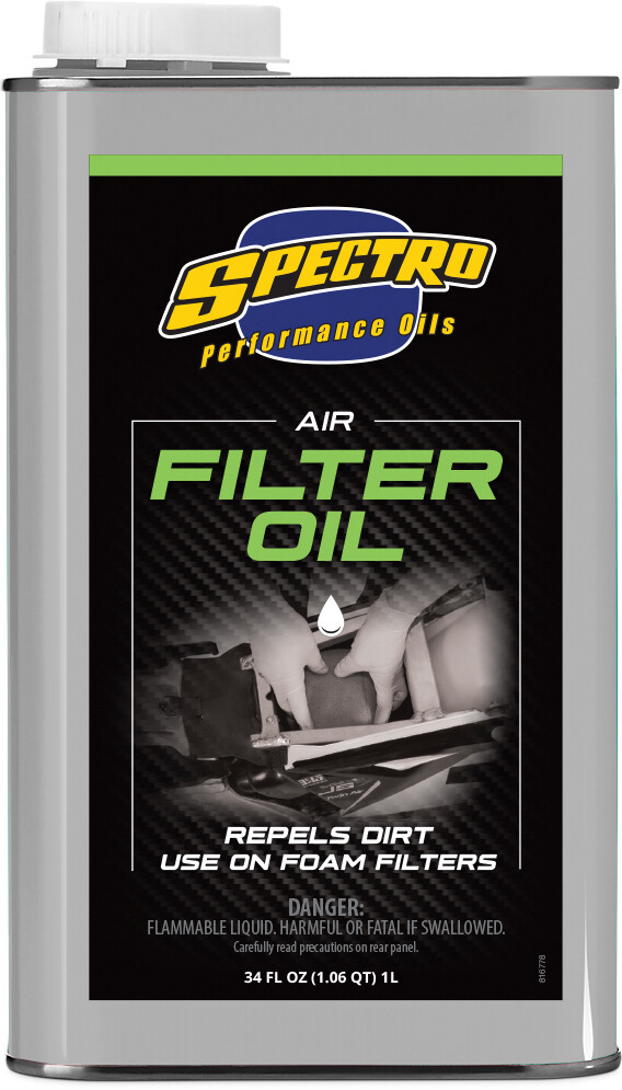 SPECTRO AIR FILTER OIL 34 FL OZ