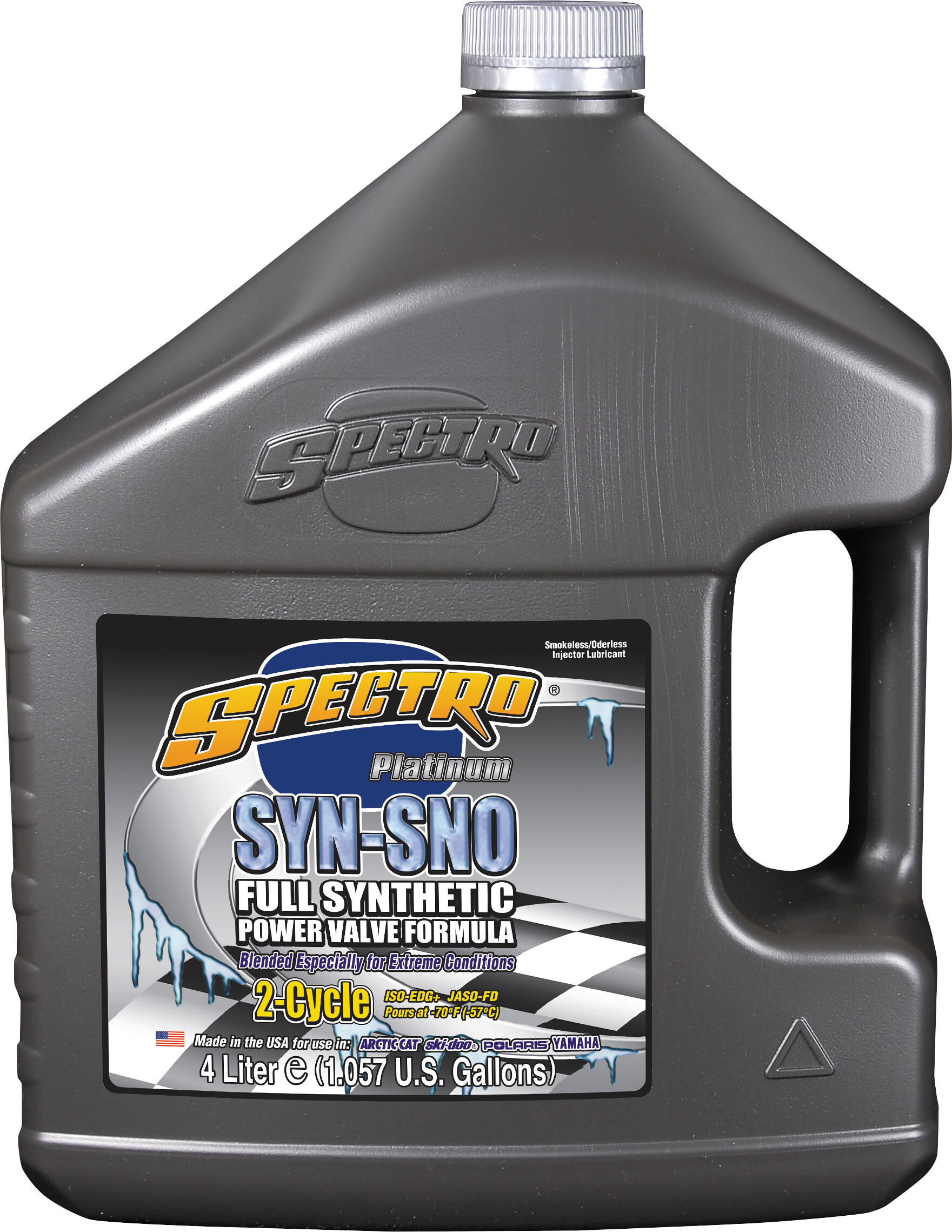 SPECTRO PLATINUM SYN POWERVALVE OIL 2T 1GAL SNOW