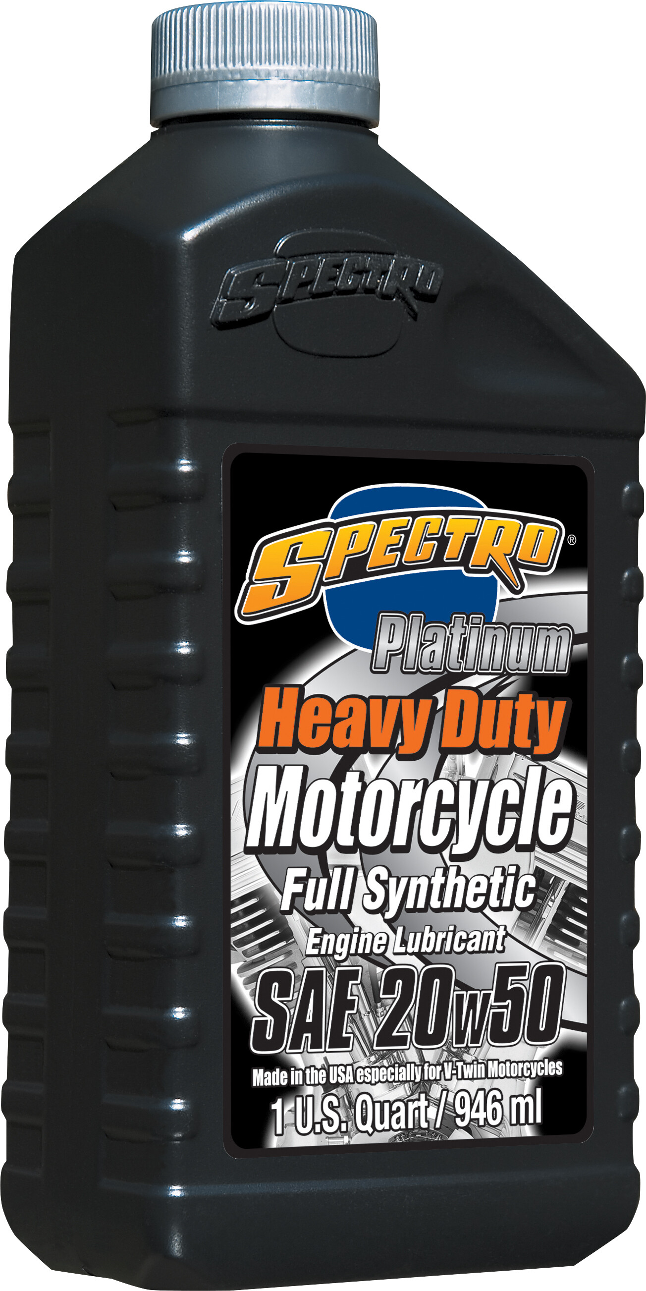 SPECTRO PLATINUM M/C FULL SYN HD OIL 20W50 1QT