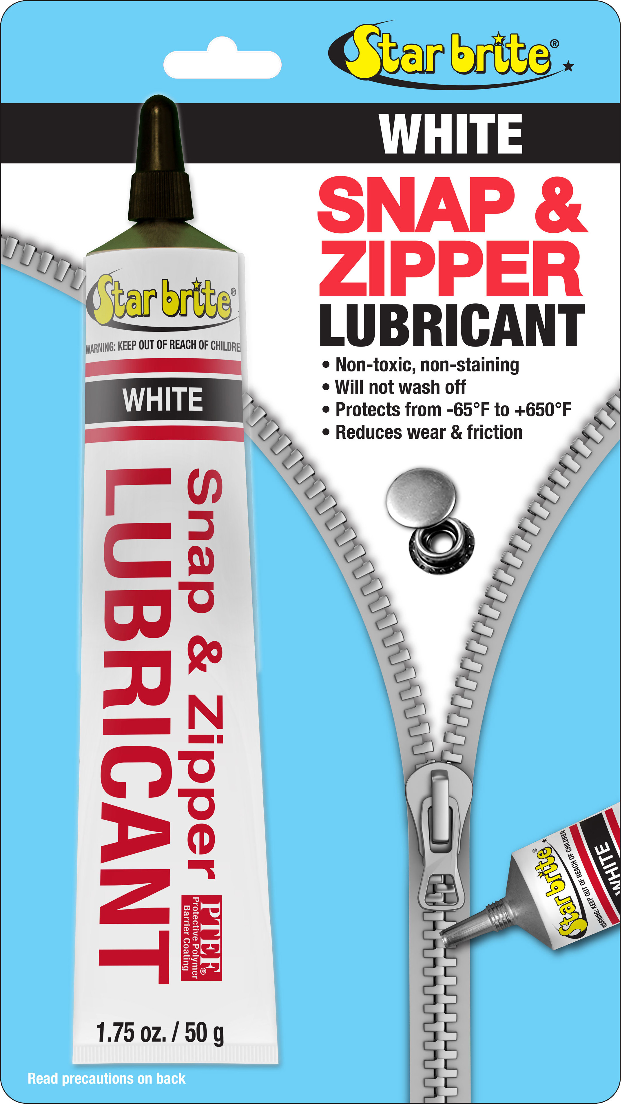 STAR BRITE SNAP-ZIPPER LUBE 6/CASE
