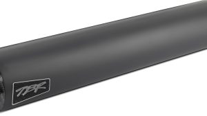 TBR COMP-S 2-1 M8 FLH/FLT BLACK W/CF ENDCAP