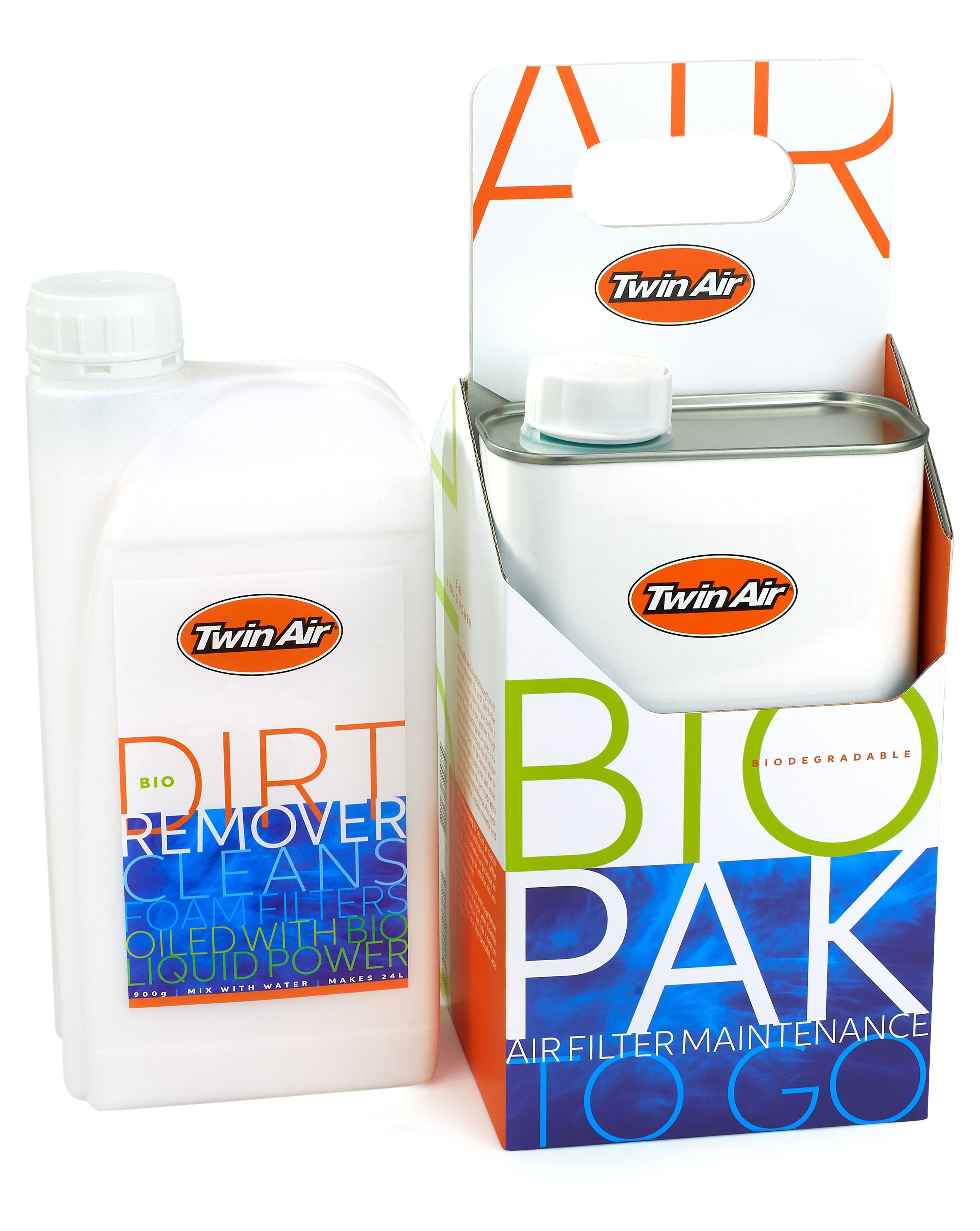 TWIN AIR BIO PACK DIRT REMOVER OIL 1L 800GR