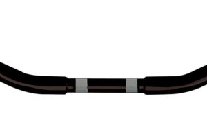 WILD 1 CHUBBY DRAGSTER BAR SATIN BLACK