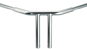 WILD 1 CHUBBY 10" PHSYCO DRAG BAR CHROME