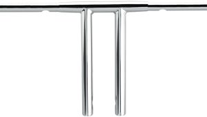 WILD 1 CHUBBY FLATLINE BAR 12" CHROME