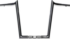 WILD 1 CHUBBY 10" HOOKED BAR CHROME