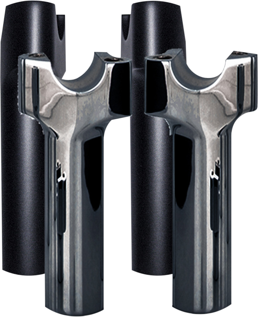 WILD 1 CHUBBY 4.5" STRAIGHT RISERS BLACK