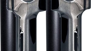 WILD 1 CHUBBY 4.5" STRAIGHT RISERS CHROME