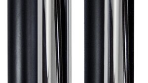 WILD 1 CHUBBY 9.5" STRAIGHT RISERS BLACK