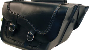 WILLIE & MAX SADDLEBAG FLEETSIDE SLANT BRAIDED 16"X11"X6.5"