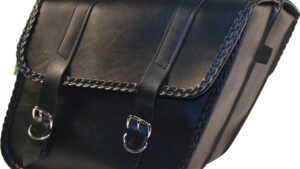 WILLIE & MAX SLANT SADDLEBAG BRAIDED 14"X12"X5.5"