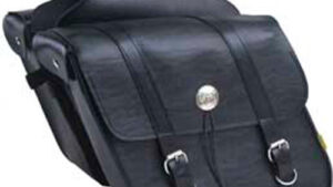 WILLIE & MAX SLANT SADDLEBAG DELUXE 14"X12"X5.5"