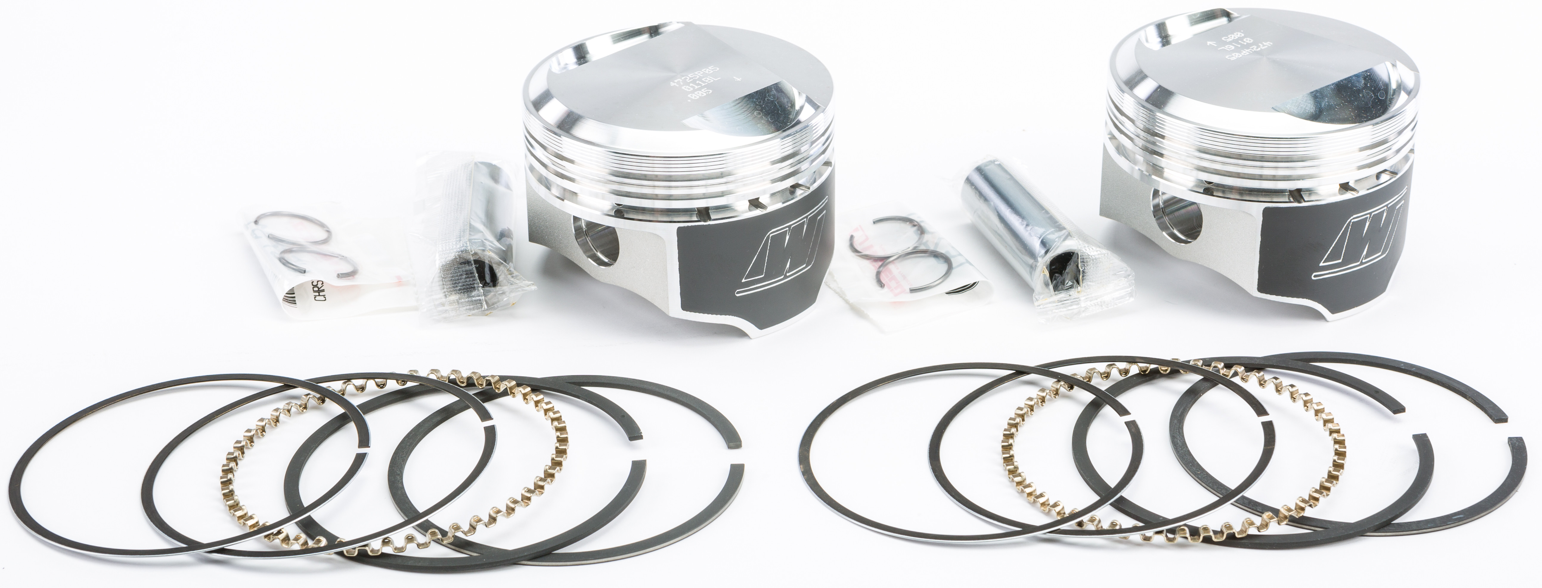 WISECO Piston Kit - +0.005" - Evolution Big Twin 1340 cc