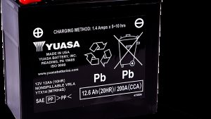 YUASA BATTERY YTX14 SEALED FACTORY ACTIVATED