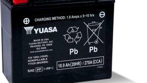 YUASA BATTERY YTX20 SEALED FACTORY ACTIVATED
