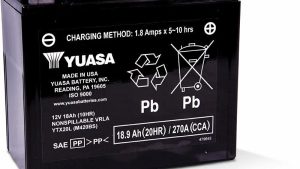 YUASA BATTERY YTX20L SEALED FACTORY ACTIVATED